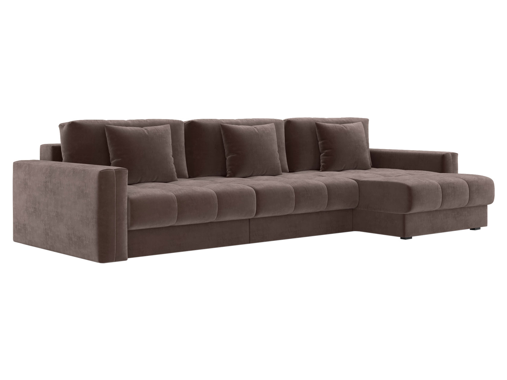 Угловой диван с оттоманкой Диван Клермон с оттоманкой Макси Клермон Макси фото 1