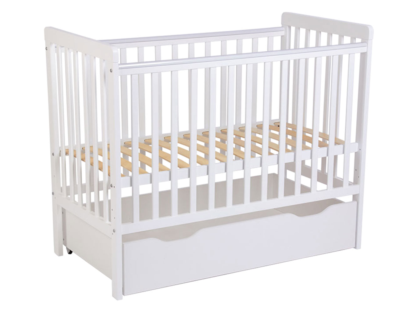 Кроватка для новорожденных Кроватка детская Polini kids Simple 310-03 Крудс фото 1